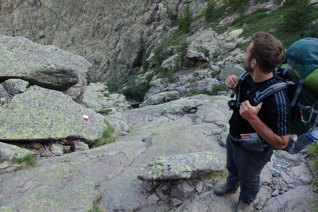 Fernwanderweg GR 20 auf Korsika. 4. Etappe von Haut Asco / Altore zum Refuge de Tighiettu