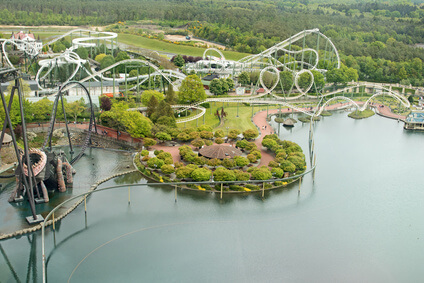 Der Heidepark in Soltau. Auf Etappe 7 gibt es die Möglichkeit, den Park zu besuchen.