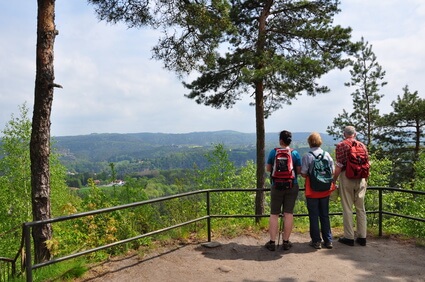 Etappe 7 Kammweg - auf dem Weg nach Bärenstein