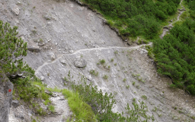 Alpenüberquerung auf dem europäischen Fernwanderweg E5  von Oberstdorf nach Meran