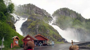 Weg nach Odda - auch das Tal der Wasserfälle genannt