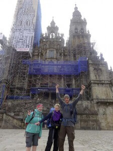 Endlich in Santiago de Compostella angekommen!