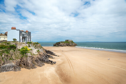 Etappe 1 Pembrokeshire Coast Path Amroth Tenby