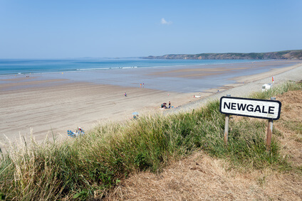 Etappe 8 Pembrokeshire Coast Path St.Bride´s Haven Newgale