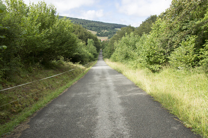 Leichte Etappe von 20 km auf der Jakobsweg Route. Einfacher Weg auf dem Pilgerweg in Spanien