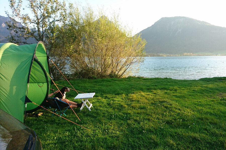 Im Zelt mit Hund » Camping-Urlaub mit vier Pfoten!