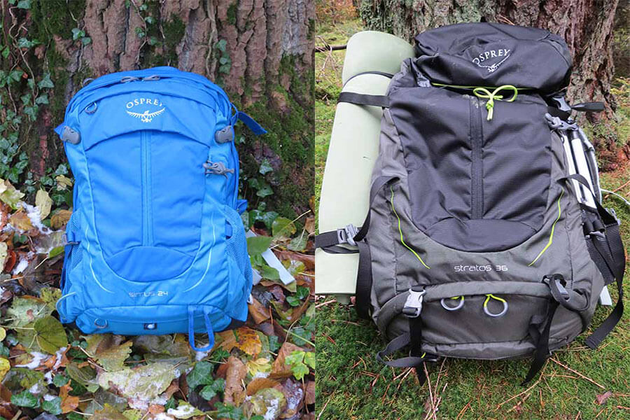 Rucksack Testbericht: Stratos 36 und Sirrus 24