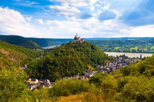 Rheinsteig Etappe 11 - das heutige Ziel dieser Etappe ist Braubach.