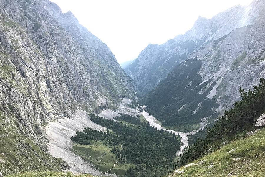 Tourbericht – Durchs Höllental auf die Zugspitze