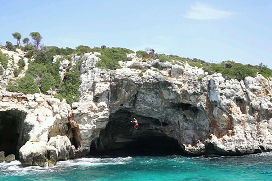 Deep Water Soloing (DWS) auf Mallorca