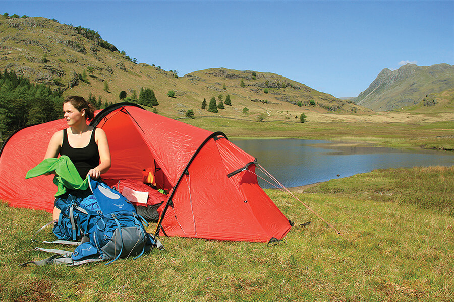 Den Rucksack richtig packen