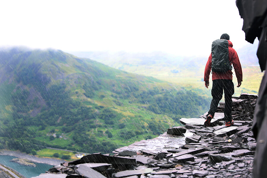 Rucksack & Regen