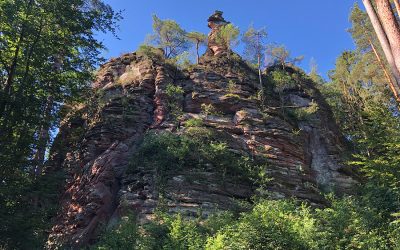 Klettern im Pfälzerwald