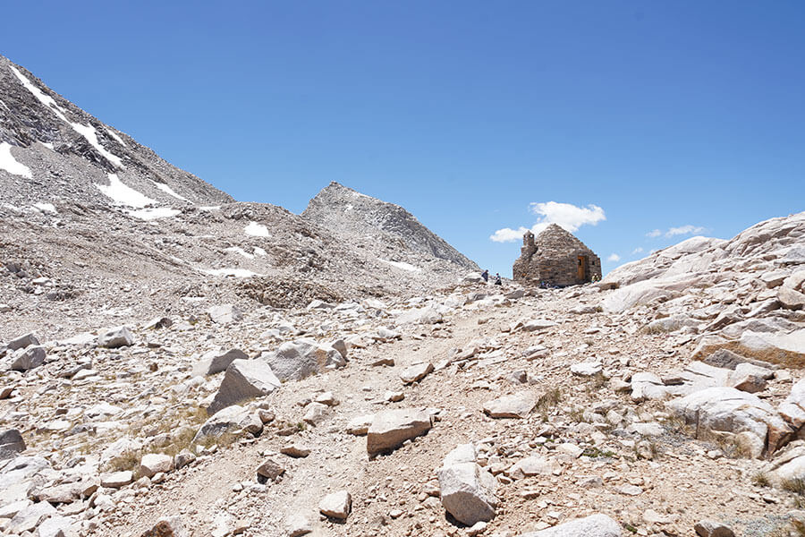 Der John Muir Pass ist eine der schwierigsten Abschnitte