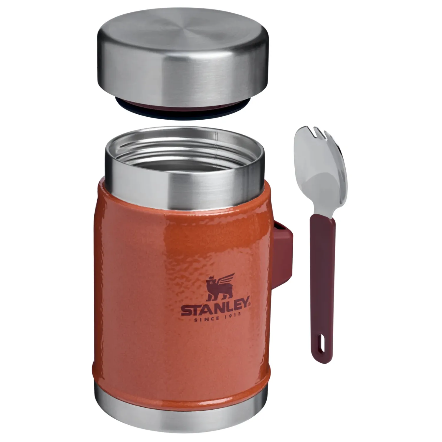 Web_PNG_Square-The_Legendary_Food_Jar_Spork_14OZ_-_Hammertone_Clay_-_Exploded.jpg