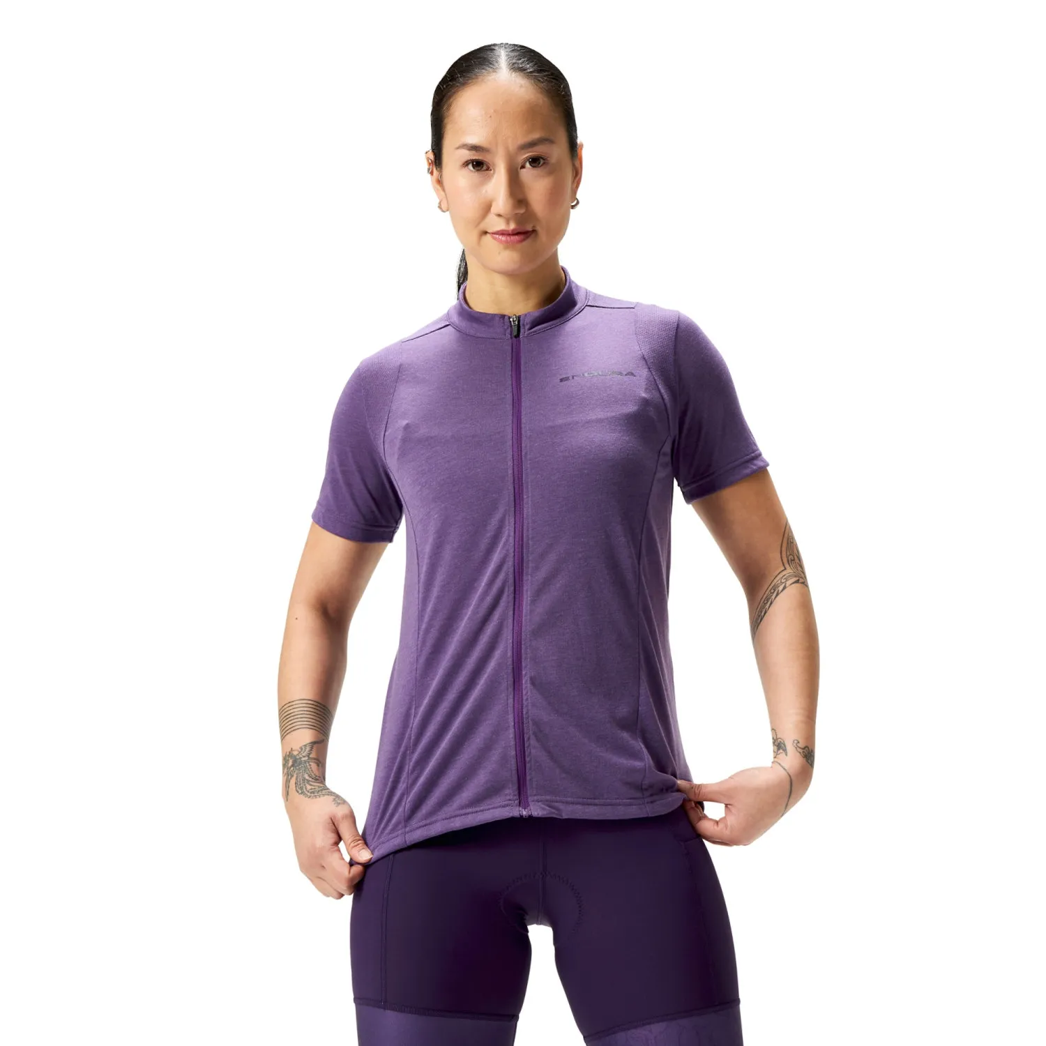 Womens Loop S/S Zipped Jersey R-E9105HTR-X2.jpg
