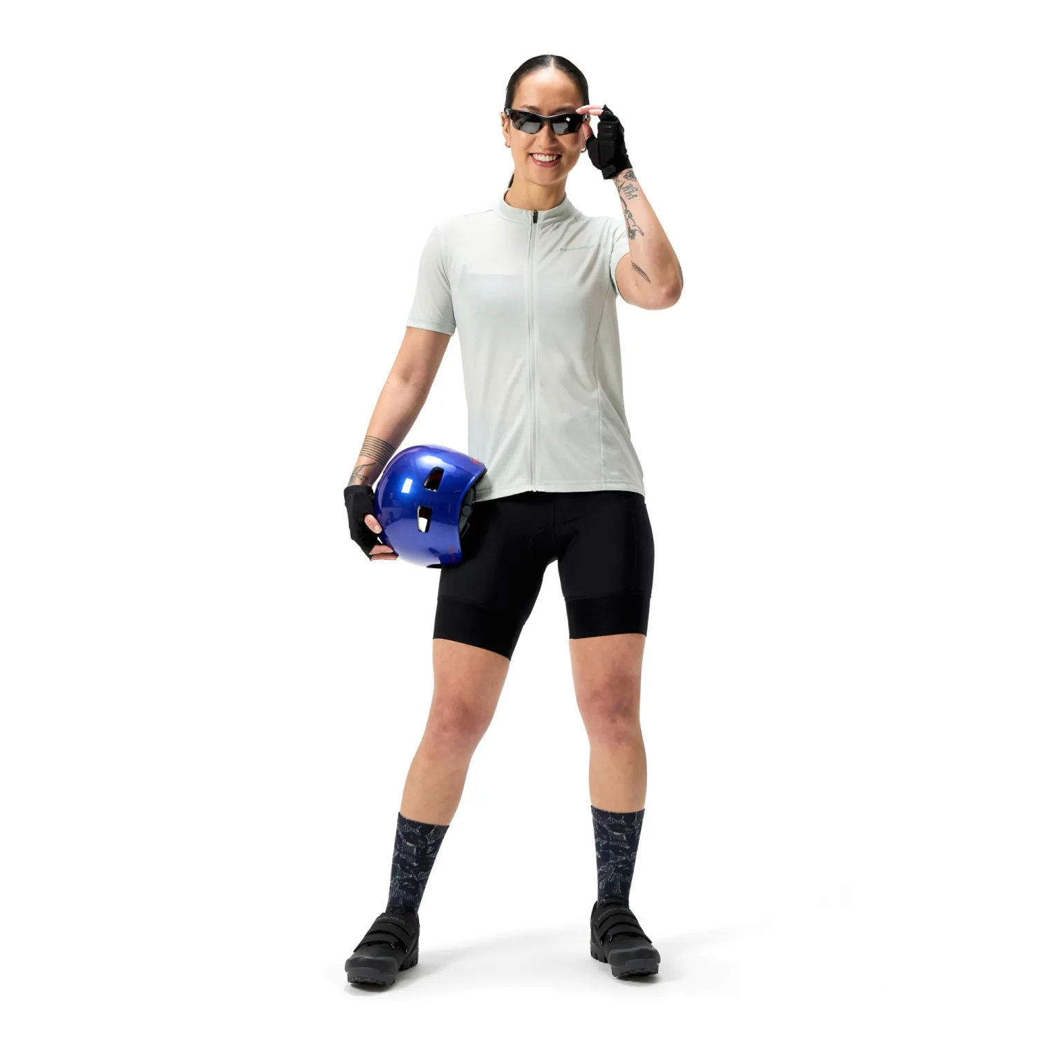 Womens Loop S/S Zipped Jersey R-E9105MGY-X1.jpg