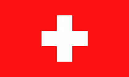 Flagge von der Schweiz