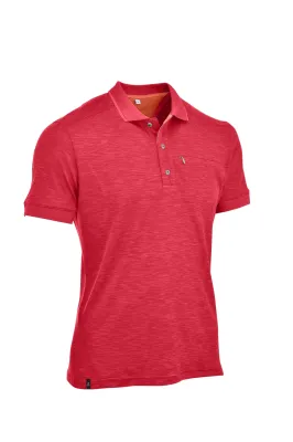 Gaigerkopf 3 fresh - 1/2 Funktions-Poloshirt rot
