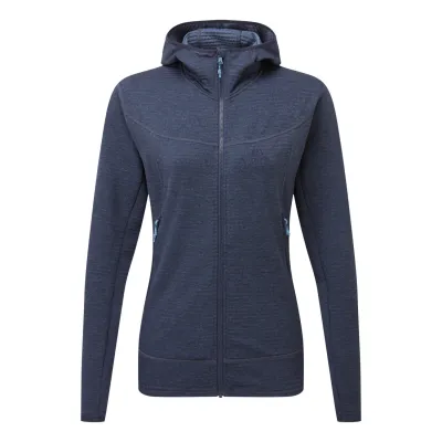 Apiro Wmns Hooded Jacket blau