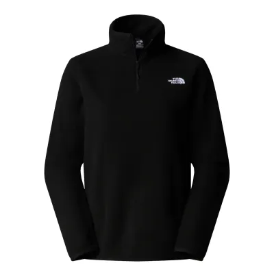 W Glacier Fleece 1/4 Zip schwarz