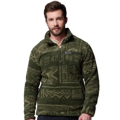 Rugged Ridge™ High Pile Half-Zip grün
