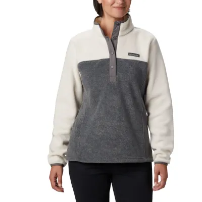 Benton Springs Half Snap Pullover Women lila