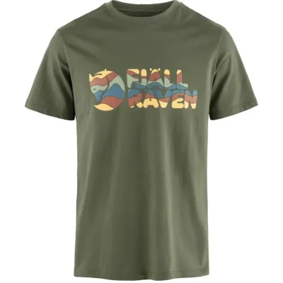 Multicolor Logo T-Shirt M grün