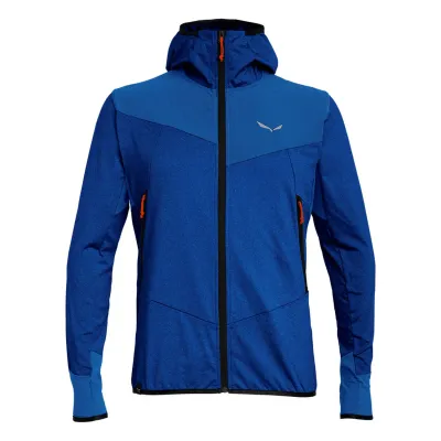 Agner Hybrid PL/DST M Full-Zip Hoody blau