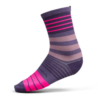 Block Sock lila