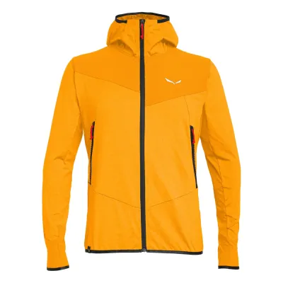 Agner Hybrid PL/DST M Full-Zip Hoody gelb