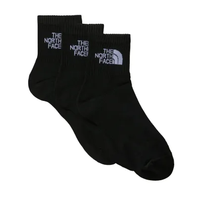 Multi Sport Cush Quarter Sock 3er-Pack schwarz