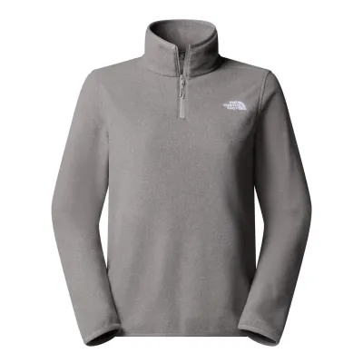 W Glacier Fleece 1/4 Zip grau
