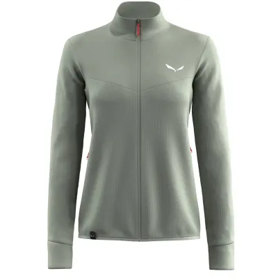 Puez Waffle Hybrid PL Jacket W grün
