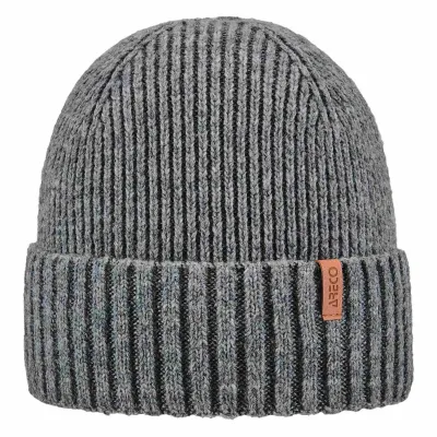 Merino Beanie grau