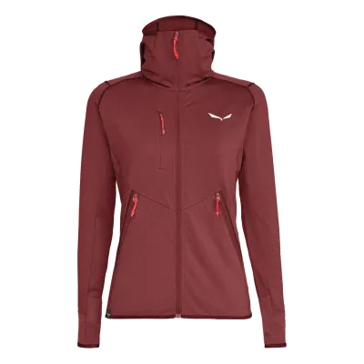 Agner Hybrid PL/DST W FZ Hoody rot
