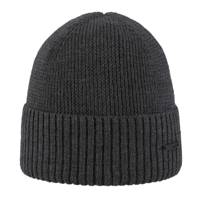 Merino Beanie grau