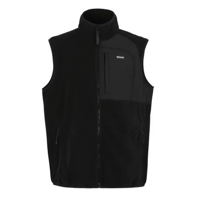 Frankie Borg-Fleece B/W schwarz