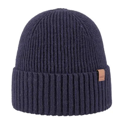 Alpaka Beanie blau