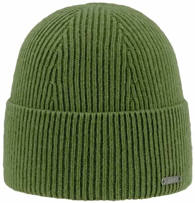 Merino Beanie grün